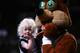 SAN ANTONIO, TX - MAY 19: The mascot for the San Antonio Spurs performs with a young fan against the Memphis Grizzlies during Game One of the Western Conference Finals of the 2013 NBA Playoffs at AT&T Center on May 19, 2013 in San Antonio, Texas. NOTE TO USER: User expressly acknowledges and agrees that, by downloading and or using this photograph, User is consenting to the terms and conditions of the Getty Images License Agreement. (Photo by Ronald Martinez/Getty Images)