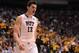 SALT LAKE CITY, UT - MARCH 21: Steven Adams #13 of the Pittsburgh Panthers reacts after losing 73-55 to the Wichita State Shockers during the second round of the 2013 NCAA Men's Basketball Tournament at EnergySolutions Arena on March 21, 2013 in Salt Lake City, Utah. (Photo by Harry How/Getty Images)