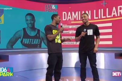 VIDEO: Damian Lillard on BET's '106 & Park'