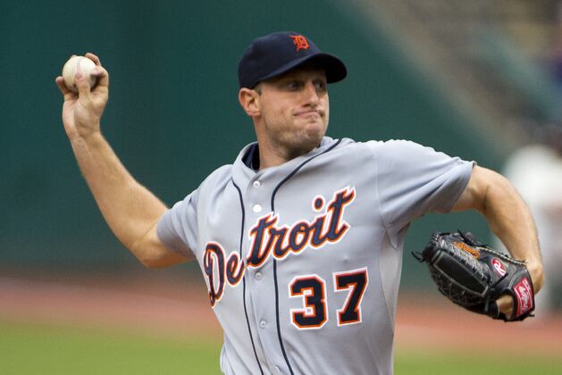 Tigers Beat Indians 5-1 Behind Scherzer