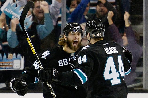 San Jose Sharks' Brent Burns Shows Good and Not-so-Good Side