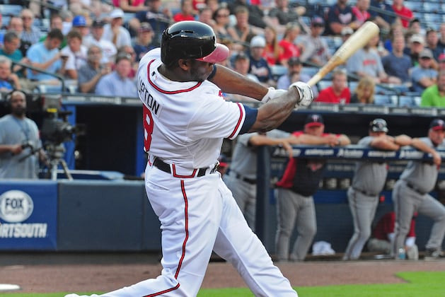 Justin Upton out vs. Twins