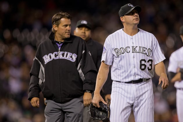 Rafael Betancourt Expects to Be Ready for Rockies by Friday vs. Giants