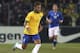 GENEVA, SWITZERLAND - MARCH 21: Neymar of Brazil in action during the international friendly match between Italy and Brazil on March 21, 2013 in Geneva, Switzerland. (Photo by Marco Luzzani/Getty Images)