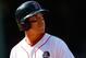BOSTON, MA - APRIL 21: Jacoby Ellsbury #2 of the Boston Red Sox reacts after flying out in the fifth inning against the Kansas City Royals at Fenway Park on April 21, 2013 in Boston, Massachusetts. (Photo by Jim Rogash/Getty Images)