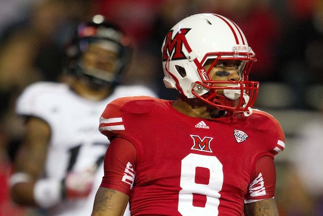 KU Football Adds Miami Ohio Wide Receiver Nick Harwell