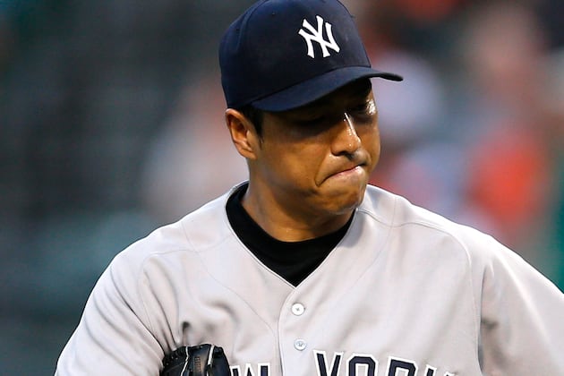 Hiroki Kuroda Leaves vs. O's Due to Apparent Injury