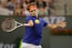 Mar 14, 2013; Indian Wells, CA, USA; Roger Federer (SUI) during his quarter final match against Rafael Nadal (ESP) at the BNP Paribas Open at the Indian Wells Tennis Garden. Nadal won 6-4, 6-2. Mandatory Credit: Jayne Kamin-Oncea-USA TODAY Sports