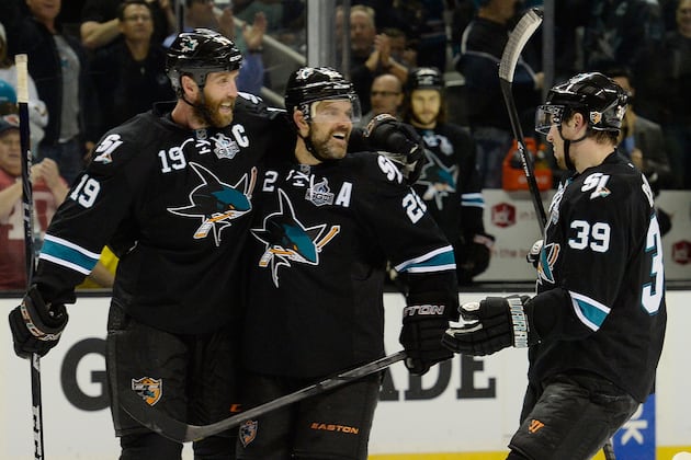 Thornton Leading Sharks with Strong Play on Ice