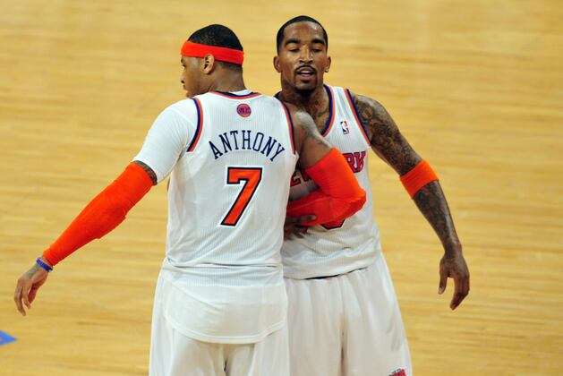 Carmelo Anthony and JR Smith Proved Their Toughness for the NY Knicks
