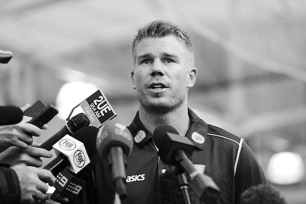 David Warner Fined for Twitter Comments