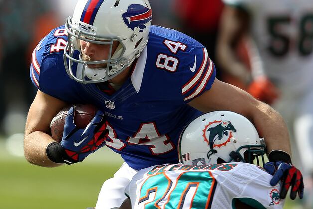 Bills' Chandler Working Hard Through Torn ACL Rehab