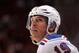 Richards looks up to the rafters, where he will be seated tonight.
