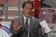 SUNRISE, FL - APRIL 23: Head coach John Tortorella of the New York Rangers directs the players during third period action against the Florida Panthers at the BB&T Center on April 23, 2013 in Sunrise, Florida. The Panthers defeated the Rangers 3-2. (Photo by Joel Auerbach/Getty Images)