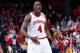 DAYTON, OH - MARCH 24: Victor Oladipo #4 of the Indiana Hoosiers reacts after a play late in the game against the Temple Owls during the third round of the 2013 NCAA Men's Basketball Tournament at UD Arena on March 24, 2013 in Dayton, Ohio. (Photo by Joe Robbins/Getty Images)