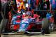 INDIANAPOLIS, IN - MAY 12: Marco Andretti driver of the #25 Andretti Autosport Dallara Chevrolet waits for fuel during Indianapolis 500 practice at the Indianapolis Motor Speedway on May 12, 2013 in Indianapolis, Indiana. (Photo by Michael Hickey/Getty Images)