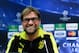 MALAGA, SPAIN - APRIL 02: Coach Jurgen Klopp of Borussia Dortmund faces the media during a press conference ahead of the UEFA Champions League quarter-final first leg match against Malaga CF at La Rosaleda Stadium on April 2, 2013 in Malaga, Spain. (Photo by David Ramos/Getty Images)