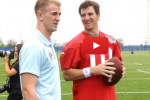 Hart Tries Out American Football