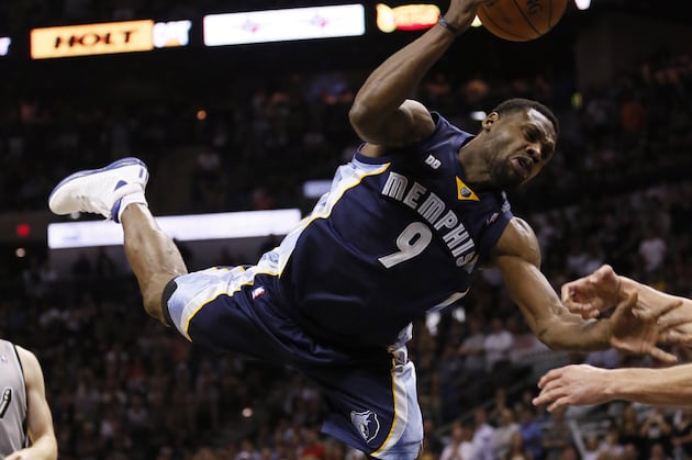 Grizzlies' Tony Allen Fined for Flop During Playoffs