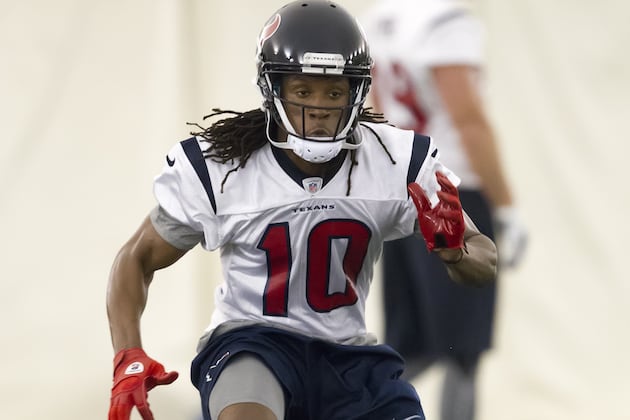 DeAndre Hopkins Behind Texans' Second-Year Receivers