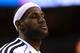 MIAMI, FL - MAY 24: LeBron James #6 of the Miami Heat looks on while warming up prior to Game Two of the Eastern Conference Finals against the Indiana Pacers at AmericanAirlines Arena on May 24, 2013 in Miami, Florida. NOTE TO USER: User expressly acknowledges and agrees that, by downloading and or using this photograph, user is consenting to the terms and conditions of the Getty Images License Agreement. (Photo by Mike Ehrmann/Getty Images)