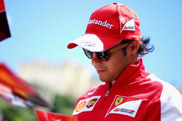 Massa Undergoing Tests