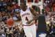 Mar 28, 2013; Washington, D.C., USA; Indiana Hoosiers guard Victor Oladipo (4) dribbles in the second half against the Syracuse Orange during the semifinals of the East regional of the 2013 NCAA tournament at the Verizon Center. Mandatory Credit: Geoff Burke-USA TODAY Sports