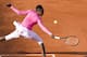 May 26, 2013; Paris, France; Venus Williams (USA) during her match against Urzula Radwanska (POL) on day one of the 2013 French Open at Roland Garros. Mandatory Credit: Susan Mullane-USA TODAY Sports