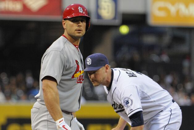 Matt Holliday out of Lineup Today vs. Royals