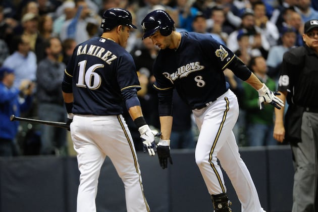 Ryan Braun, Aramis Ramirez Both out of Lineup