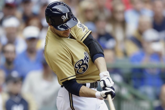 Ryan Braun Dealing with Nagging Thumb Injury