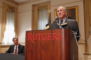 Statement by Rutgers University President Robert L. Barchi