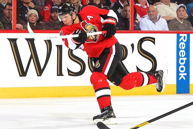 Ottawa Senators' Jason Spezza Played Through Knee Injury