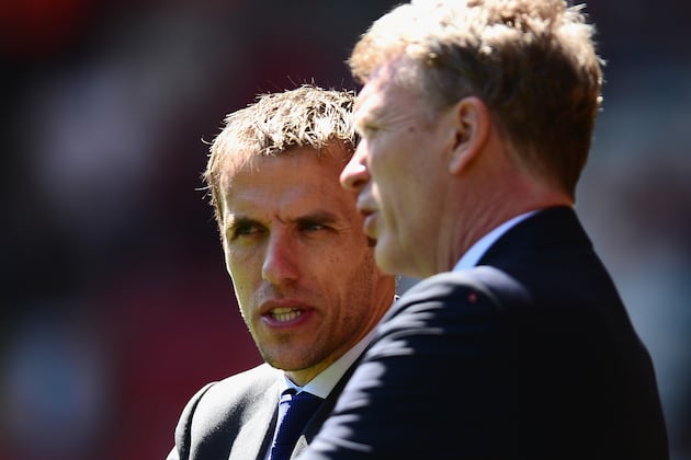 Phil Neville to Lead Everton Exodus to David Moyes's Manchester United