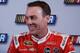 Kevin Harvick shares a funny comment with media during Daytona media day. Credit: Dwight Drum