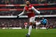 LONDON, ENGLAND - FEBRUARY 04: Alex Oxlade-Chamberlain of Arsenal celebrates after he scores Arsenals third goal during the Barclays Premier League match between Arsenal and Blackburn Rovers at Emirates Stadium on February 4, 2012 in London, England. (Photo by Paul Gilham/Getty Images)