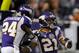 Josh Robinson (21) was the youngest player on the Vikings roster last season.