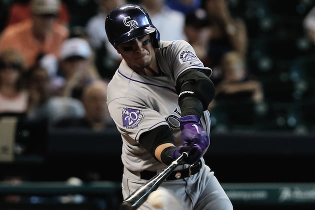 Rockies Leave 15 Runners Stranded, Lose in 12 Innings to Astros