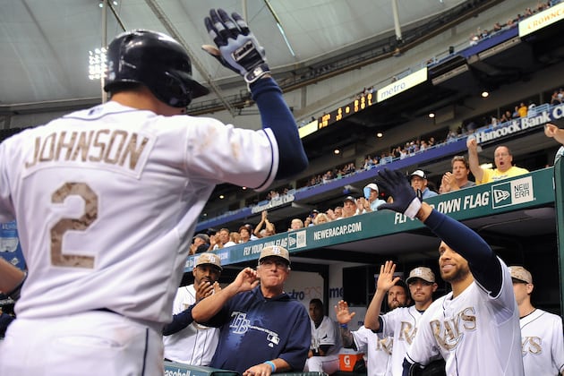 Johnson's Hot Bat Ignites Rays' Victory