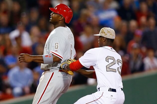 Red Sox 9, Phillies 3