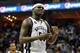 MEMPHIS, TN - MAY 27: Zach Randolph #50 of the Memphis Grizzlies reacts in the fourth quarter while taking on the San Antonio Spurs during Game Four of the Western Conference Finals of the 2013 NBA Playoffs at the FedExForum on May 27, 2013 in Memphis, Tennessee. NOTE TO USER: User expressly acknowledges and agrees that, by downloading and or using this photograph, User is consenting to the terms and conditions of the Getty Images License Agreement. (Photo by Kevin C. Cox/Getty Images)