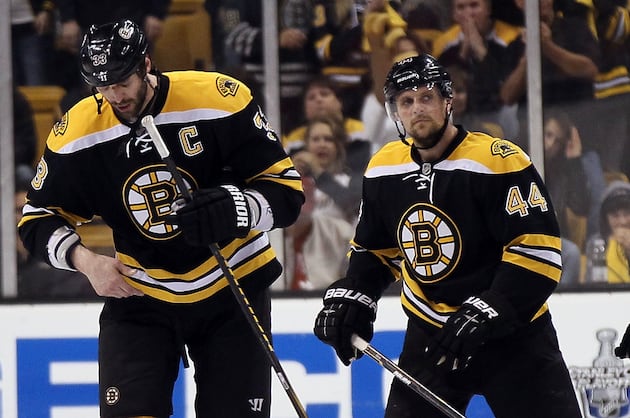 Bruins Keep Chara and Seidenberg Together at Practice