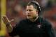 ATLANTA, GA - DECEMBER 30: Head coach Greg Schiano of the Tampa Bay Buccaneers reacts after a play against the Atlanta Falcons at Georgia Dome on December 30, 2012 in Atlanta, Georgia. (Photo by Kevin C. Cox/Getty Images)