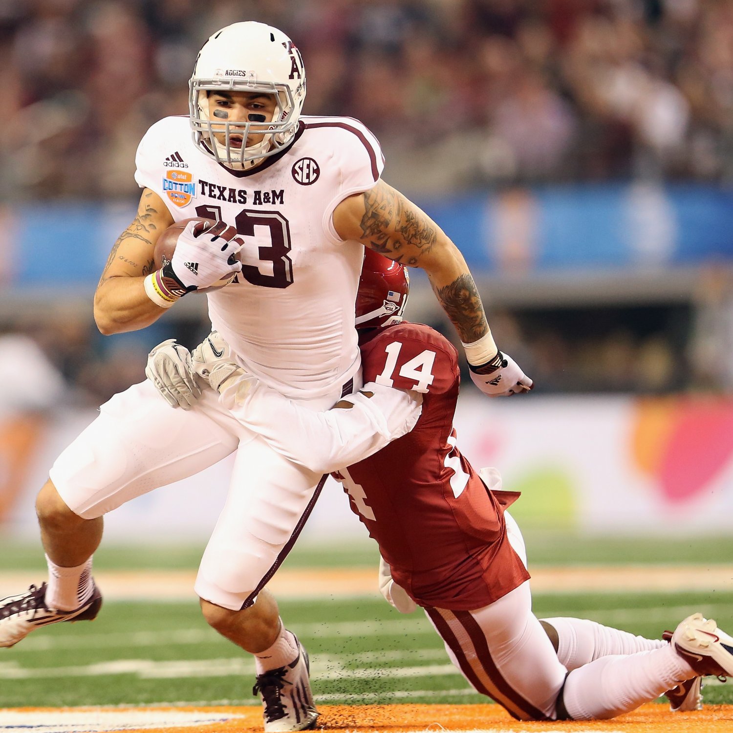 Why Texas A&M's Mike Evans Will Be the Best SEC WR in 2013 Bleacher