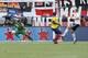 BOCA RATON, FL - MAY 29: Lars Bender #15 of Germany scores a first half goal against Goalkeeper Maximo Banguera #1 of Ecuador during an International friendly on May 29, 2013 at FAU Stadium in Boca Raton, Florida. (Photo by Joel Auerbach/Getty Images)