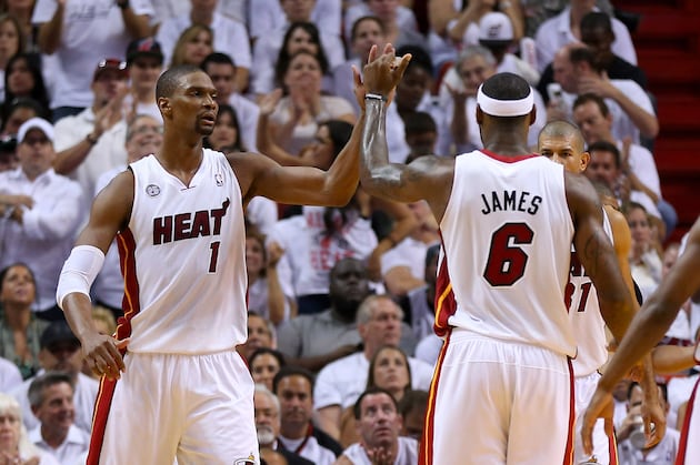 Chris Bosh Is Suddenly LeBron James' Best Wingman