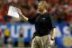 ATLANTA, GA - DECEMBER 01: Head coach Mark Richt of the Georgia Bulldogs motions from the sidelines against the Alabama Crimson Tide during the second quarter of the SEC Championship Game at the Georgia Dome on December 1, 2012 in Atlanta, Georgia. (Photo by Kevin C. Cox/Getty Images)