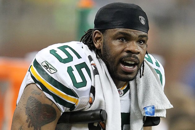 Desmond Bishop Still Working to Get Back on the Field