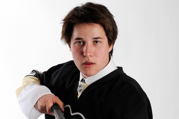 Pens '12 First-Rounder Pouliot Joins AHL Affiliate