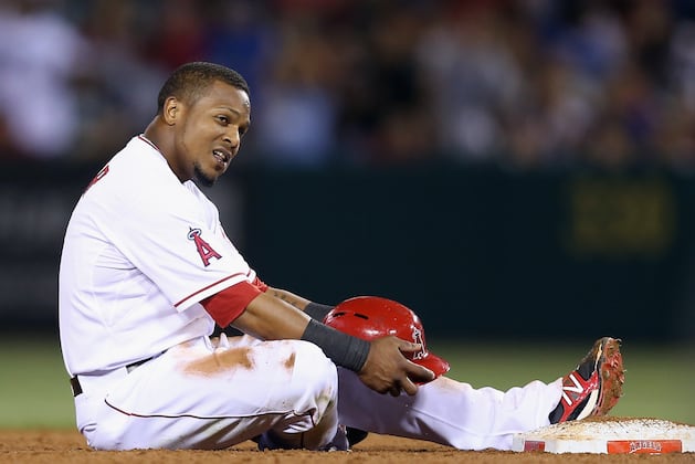 Aybar Leading Off, Callaspo out vs. Dodgers